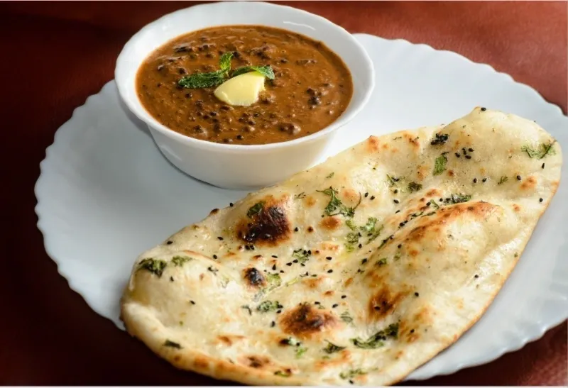 Butter Naan & Dal Makhani
